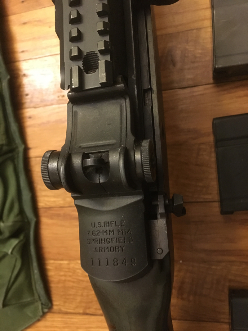 SOLD **PRICE DROPx2** Upgraded Tokyo Marui M14 + Chicom and extras