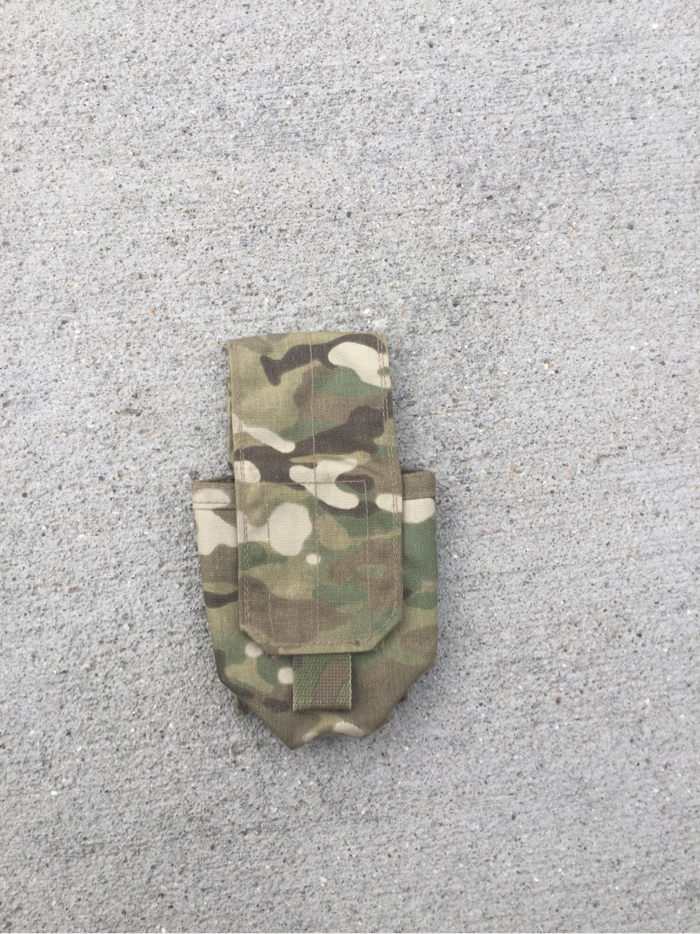 SOLD Multicam eagle industries belt mounted smoke grenade pouch