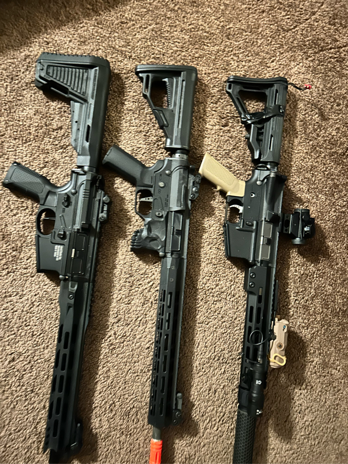 BBTac Airsoft Gun Package - Dark Ops - Collection of Guns