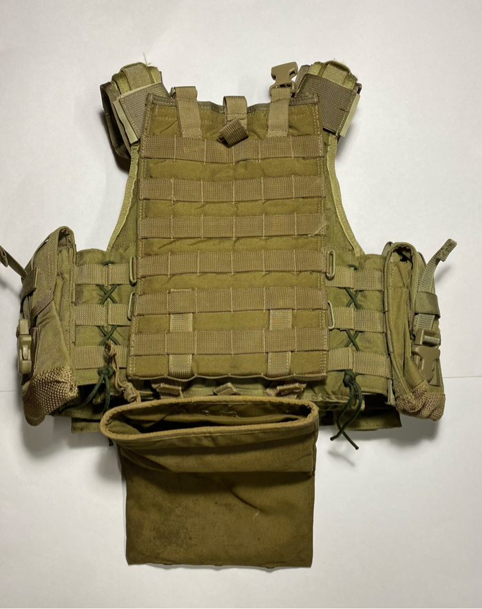 SOLD Eagle Industries khaki mbav with pouches | HopUp Airsoft