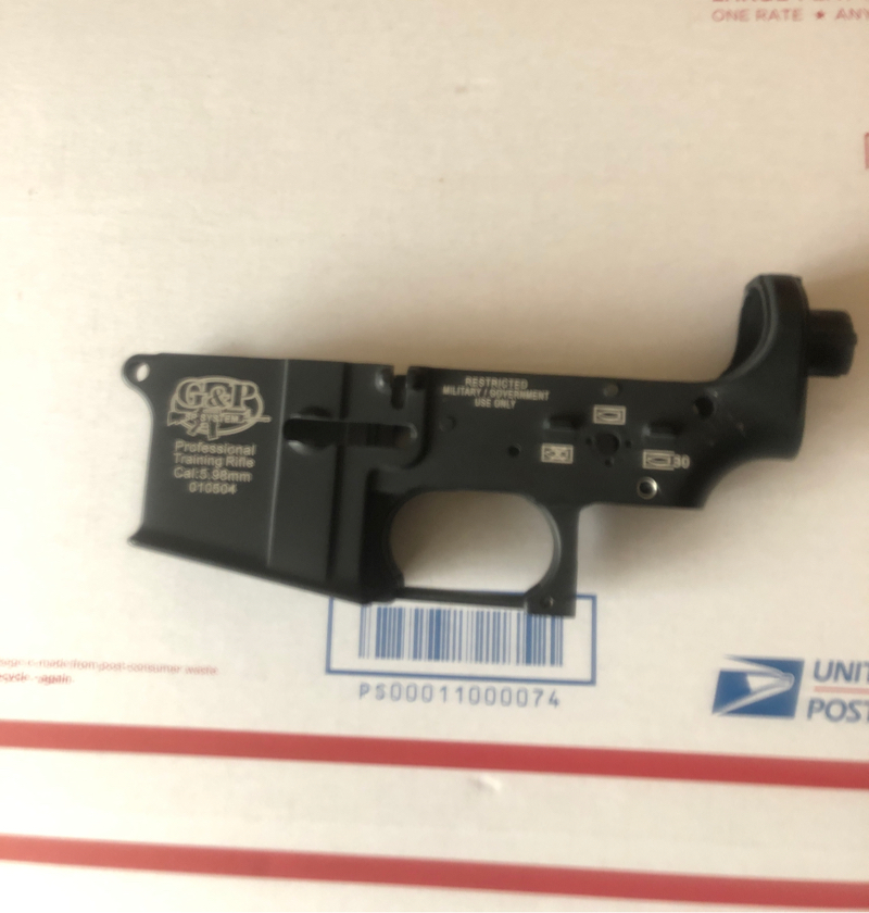 SOLD G & P m4 lower receiver | HopUp Airsoft