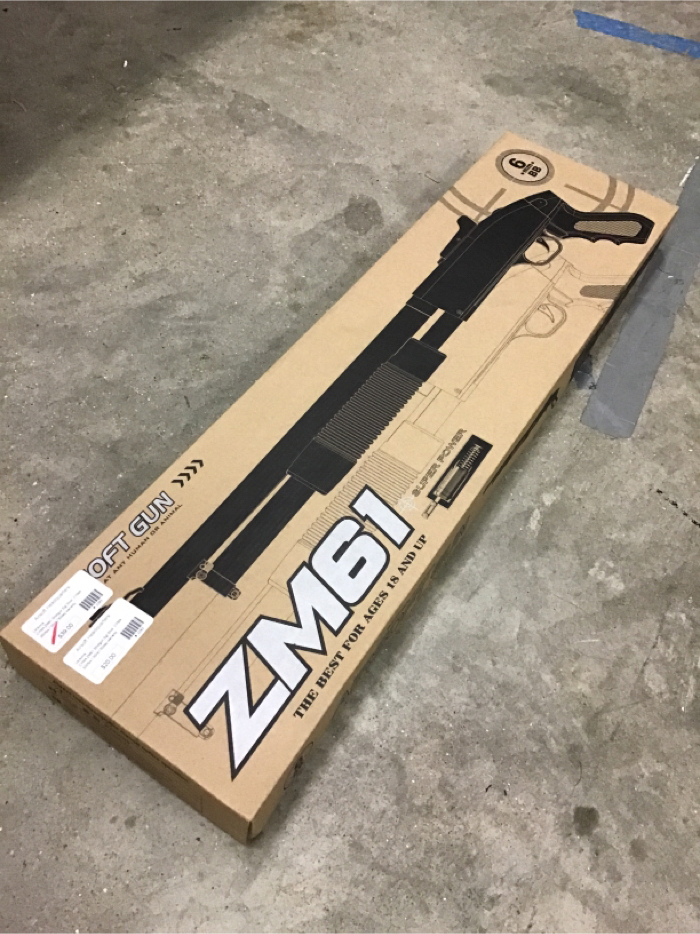 SOLD CYMA ZM61 Spring Shotgun HopUp Airsoft