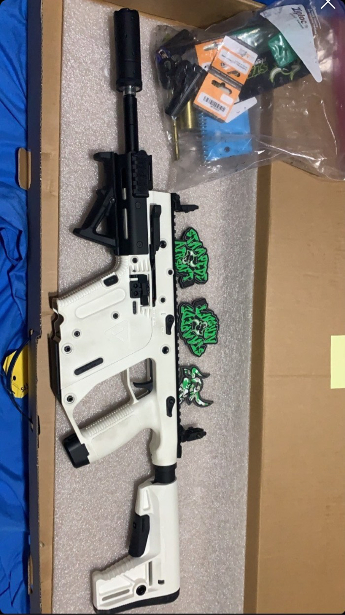 Kriss vector (limited edition) white | HopUp Airsoft