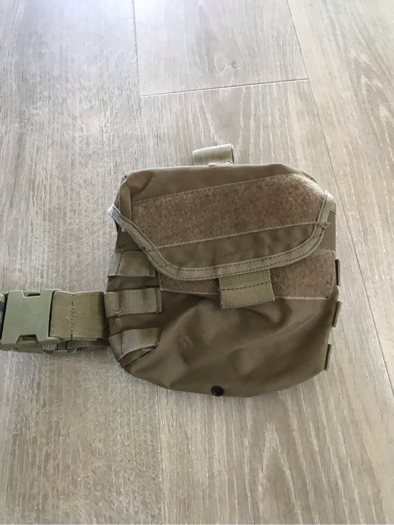 SOLD Authentic military issue drop leg dump pouch | HopUp Airsoft