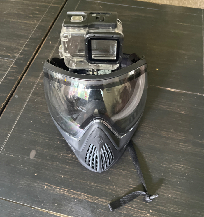 Black Dye i4 with GoPro mount