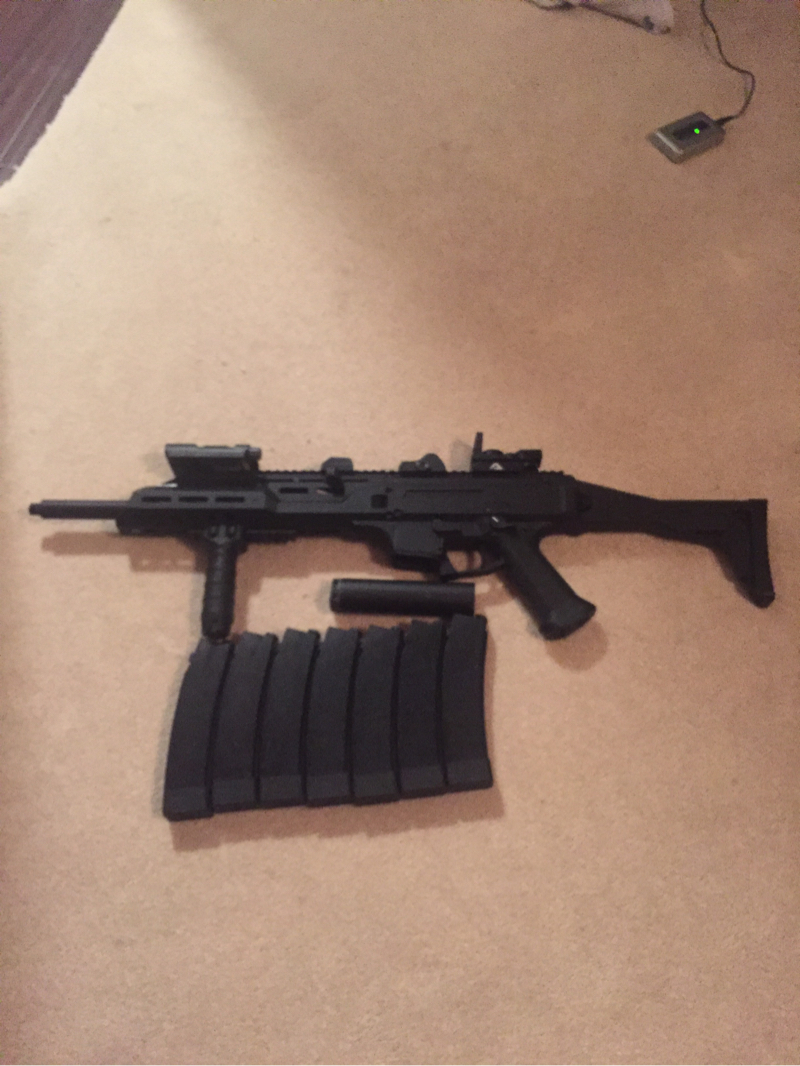 SOLD WTS: Asg Scorpian Evo A1 Carbine | HopUp Airsoft