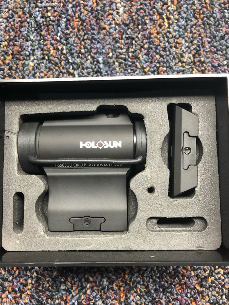SOLD NEW HOLOSUN Red Dot HopUp Airsoft