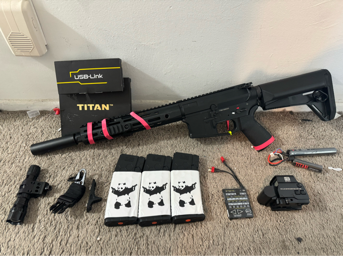 SOLD cyma platinum M4 Gate Titan | HopUp Airsoft