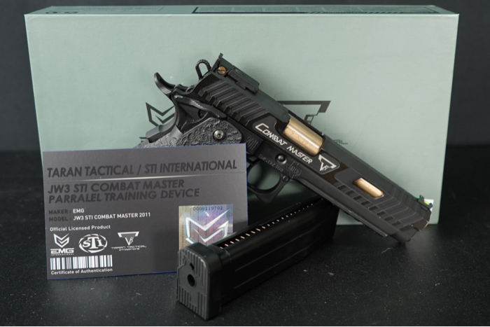 SOLD EMG STI TTI Licensed JW3 2011 Combat Master HopUp Airsoft