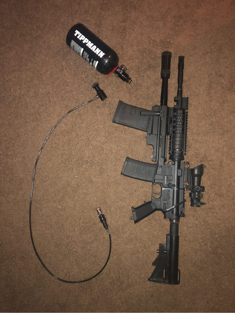 Sold C8 Sfw Buck R6 M4 Hopup Airsoft