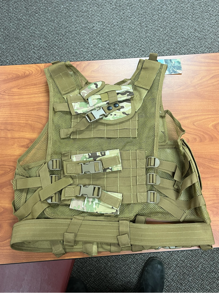 Matrix Special Force Cross Draw Tactical Vest w/ Built In Holster