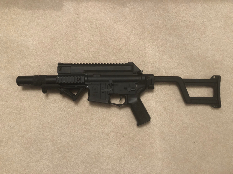 SOLD Upgraded ARES Amoeba 5th generation M4 pistol | HopUp Airsoft