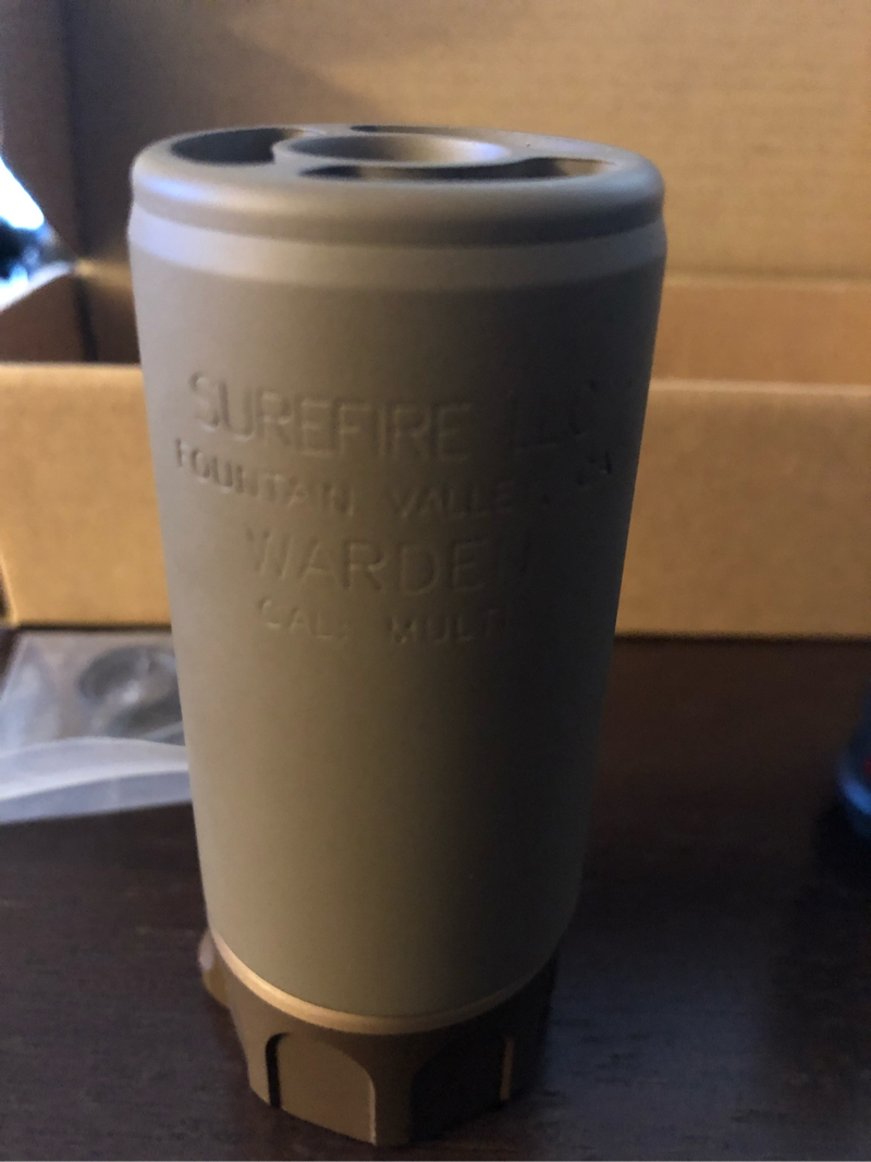 SOLD Price drop Surefire Warden with 4 prong flash hider | HopUp Airsoft