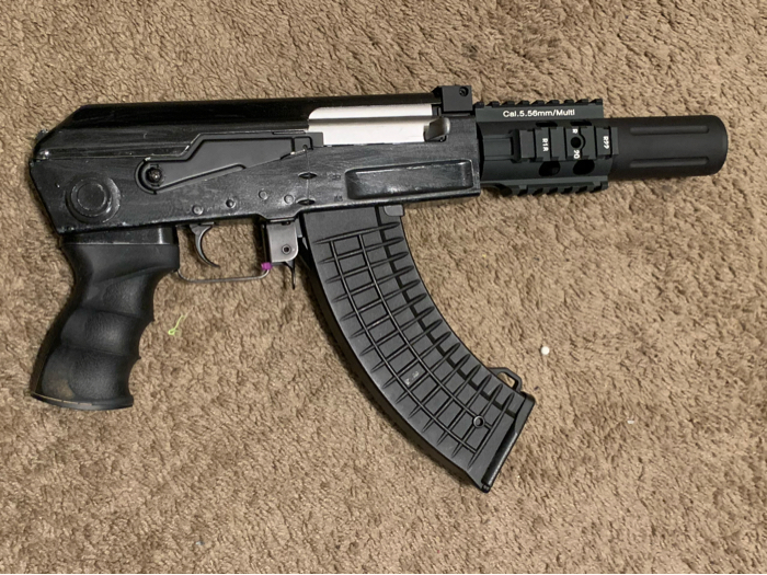 SOLD Anti-Christ AK (M4 Draco) | HopUp Airsoft