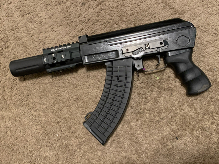 SOLD Anti-Christ AK (M4 Draco) | HopUp Airsoft