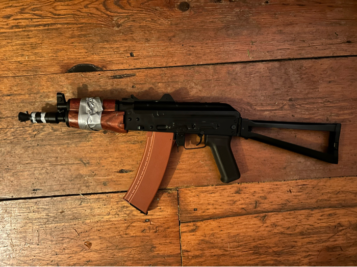 SOLD CYMA AK74u Real Wood (used) | HopUp Airsoft