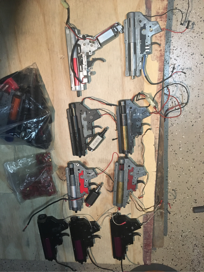 Sold Huge Parts Lot Hopup Airsoft