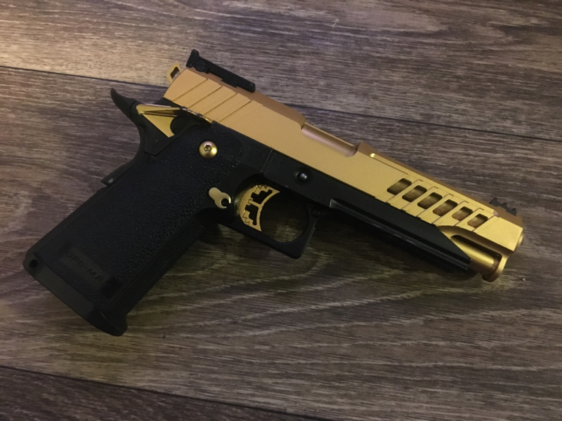 SOLD Tokyo Marui Gold Match Custom Package with Magazines and Case ...