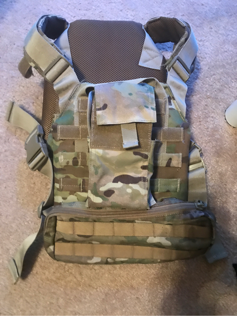 SOLD Multicam Plate Carrier | HopUp Airsoft