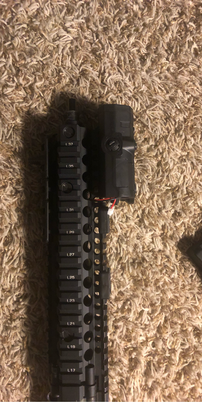 Sold Mk Rail And Outer Barrel With Hopup Tracer Unit Hopup Airsoft