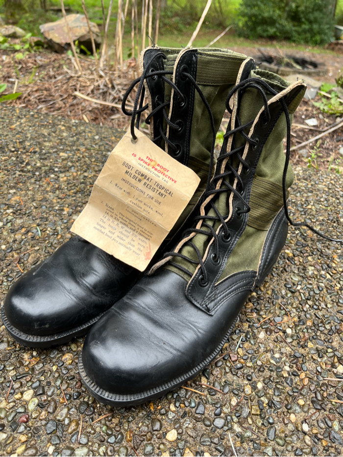 vintage jungle boots