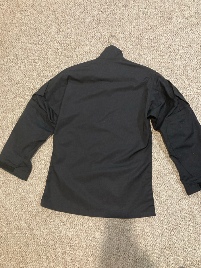 Crye Precision AC Field Shirt, Black, Small Regular | HopUp Airsoft