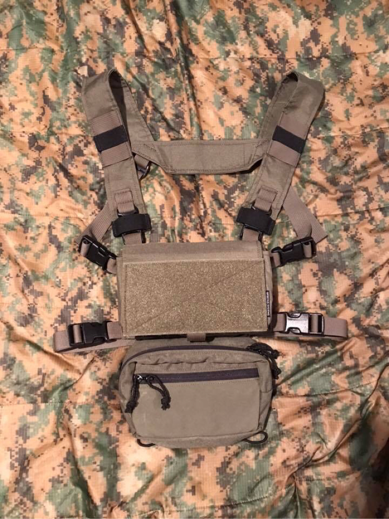 Sold Spiritus Micro Fight Chest Rig In Ranger Green 