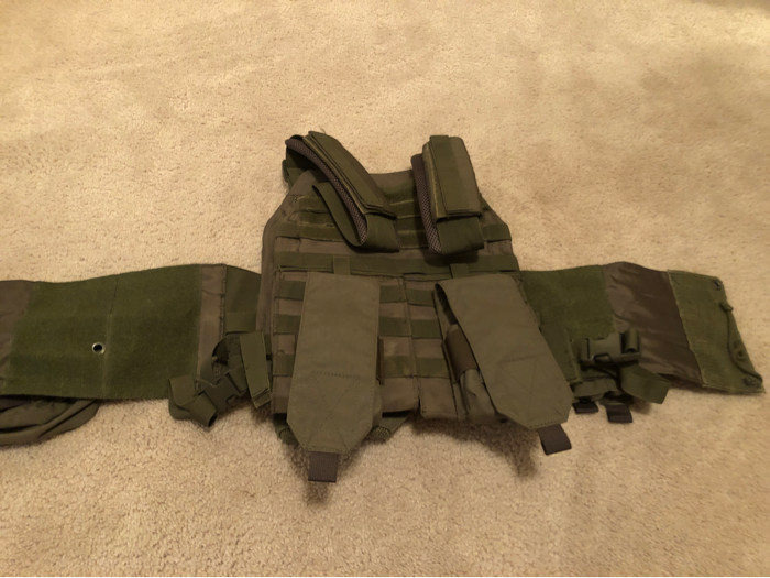 SOLD Ranger Green Combat Vest | HopUp Airsoft