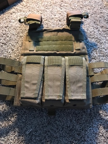 SOLD TAN PLATE CARRIER | HopUp Airsoft