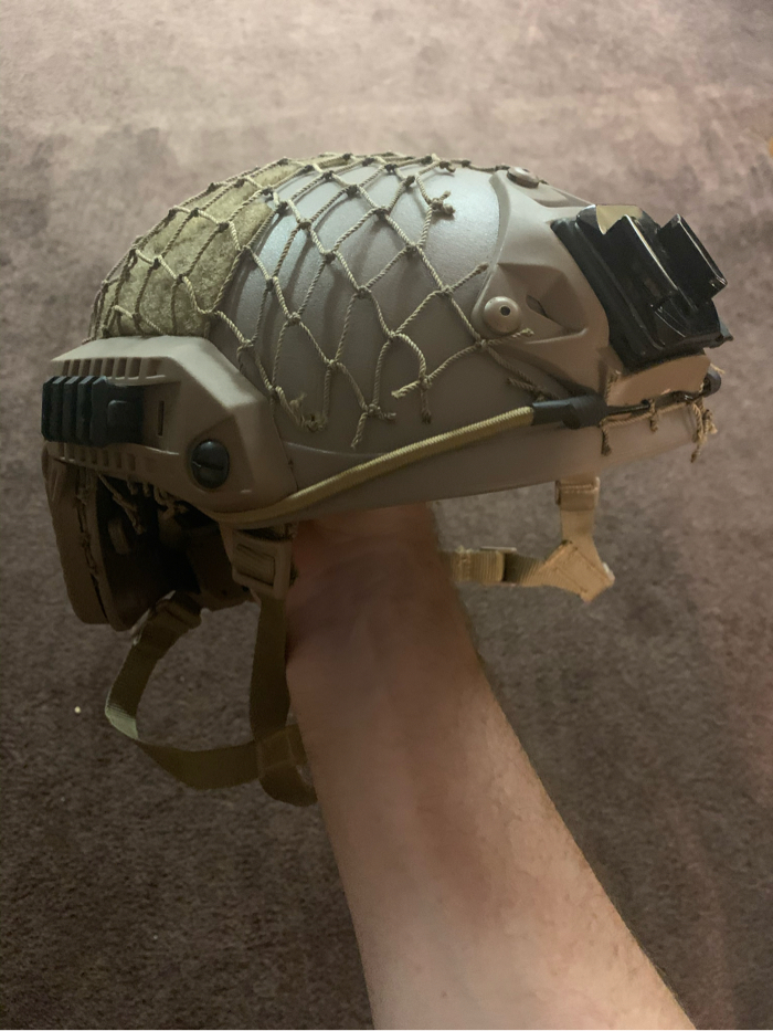 SOLD Bump Helmet w/ GoPro mount HopUp Airsoft